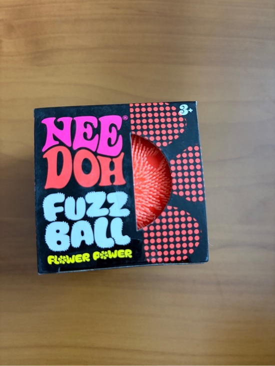 Schylling Other - NeeDoh Flower Power Fuzz Ball - Orange NIB